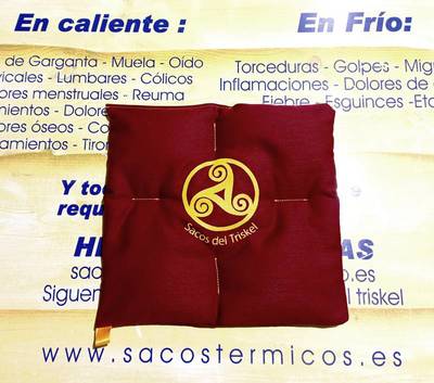 Saco térmico Cuadrado 25x25cm CALOR / FRIO – SAKITOS